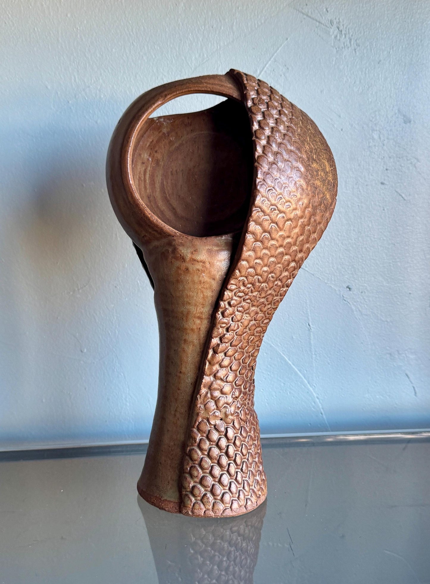 Original Grady Kimsey Sculptural Vase Signed Vintage Art Pottery