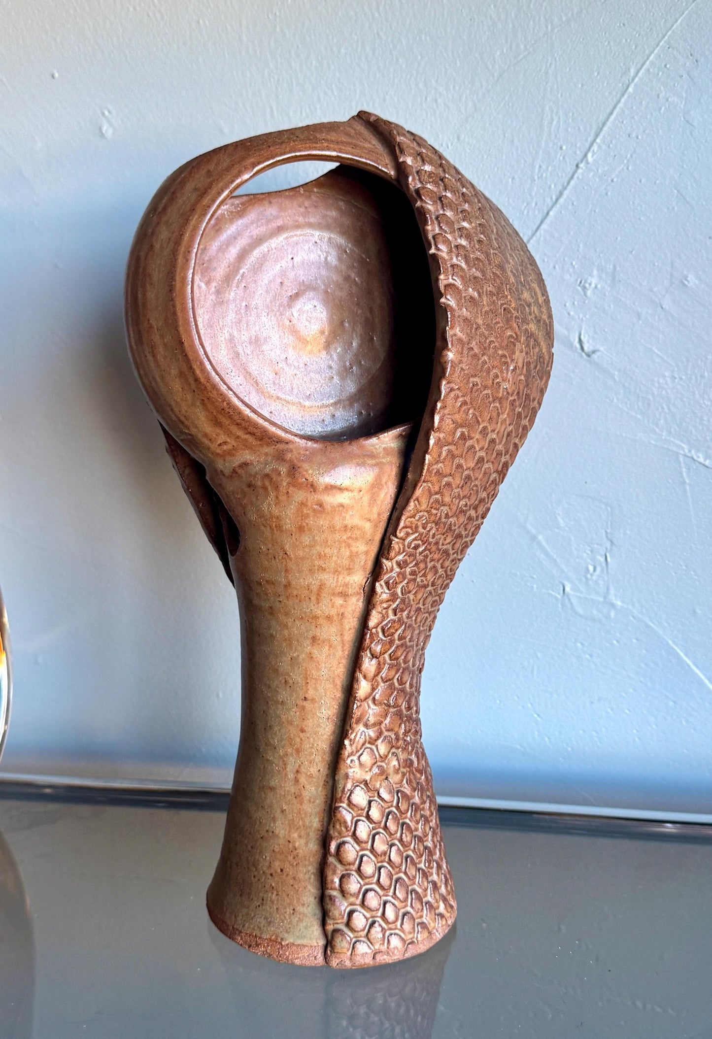Original Grady Kimsey Sculptural Vase Signed Vintage Art Pottery