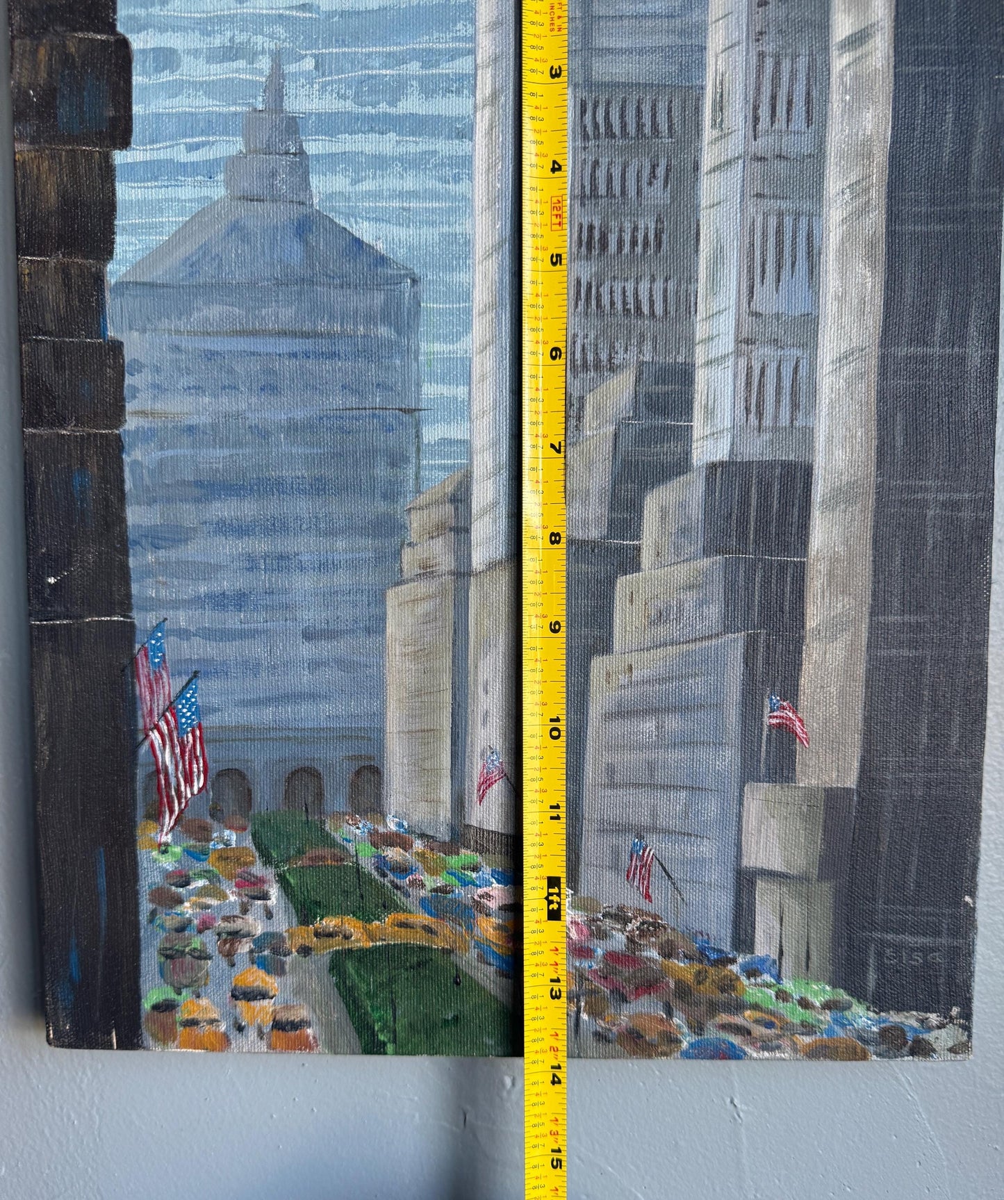Original Downtown Painting Titled “Big A” By E.A. Smith