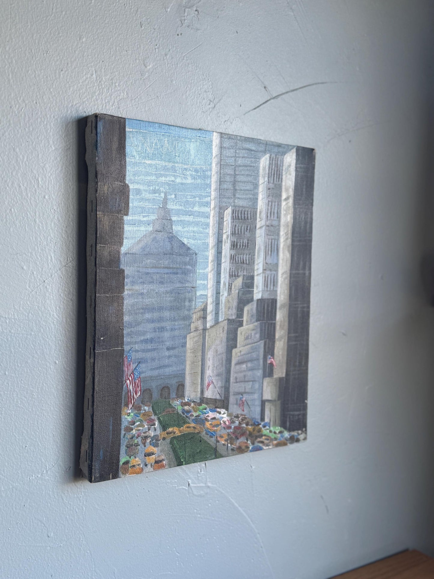 Original Downtown Painting Titled “Big A” By E.A. Smith