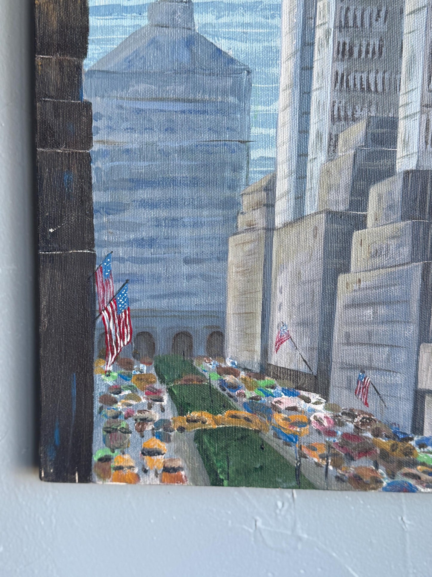 Original Downtown Painting Titled “Big A” By E.A. Smith