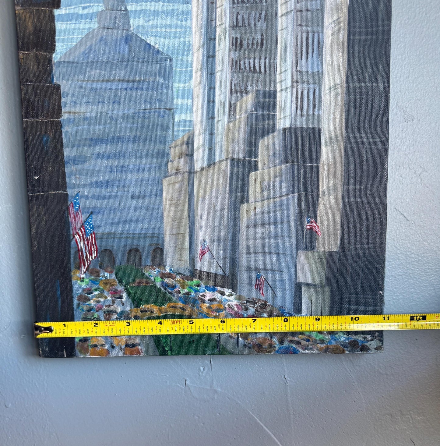 Original Downtown Painting Titled “Big A” By E.A. Smith