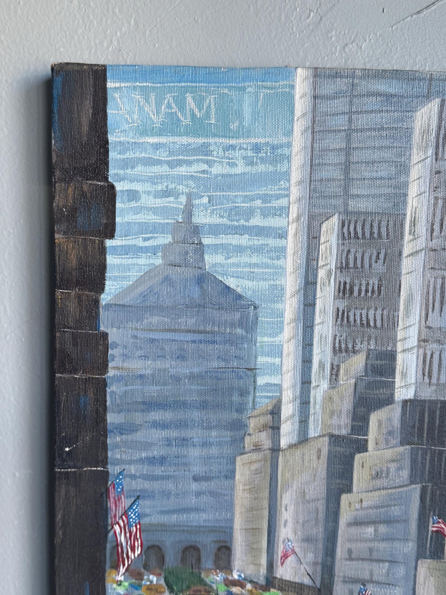 Original Downtown Painting Titled “Big A” By E.A. Smith