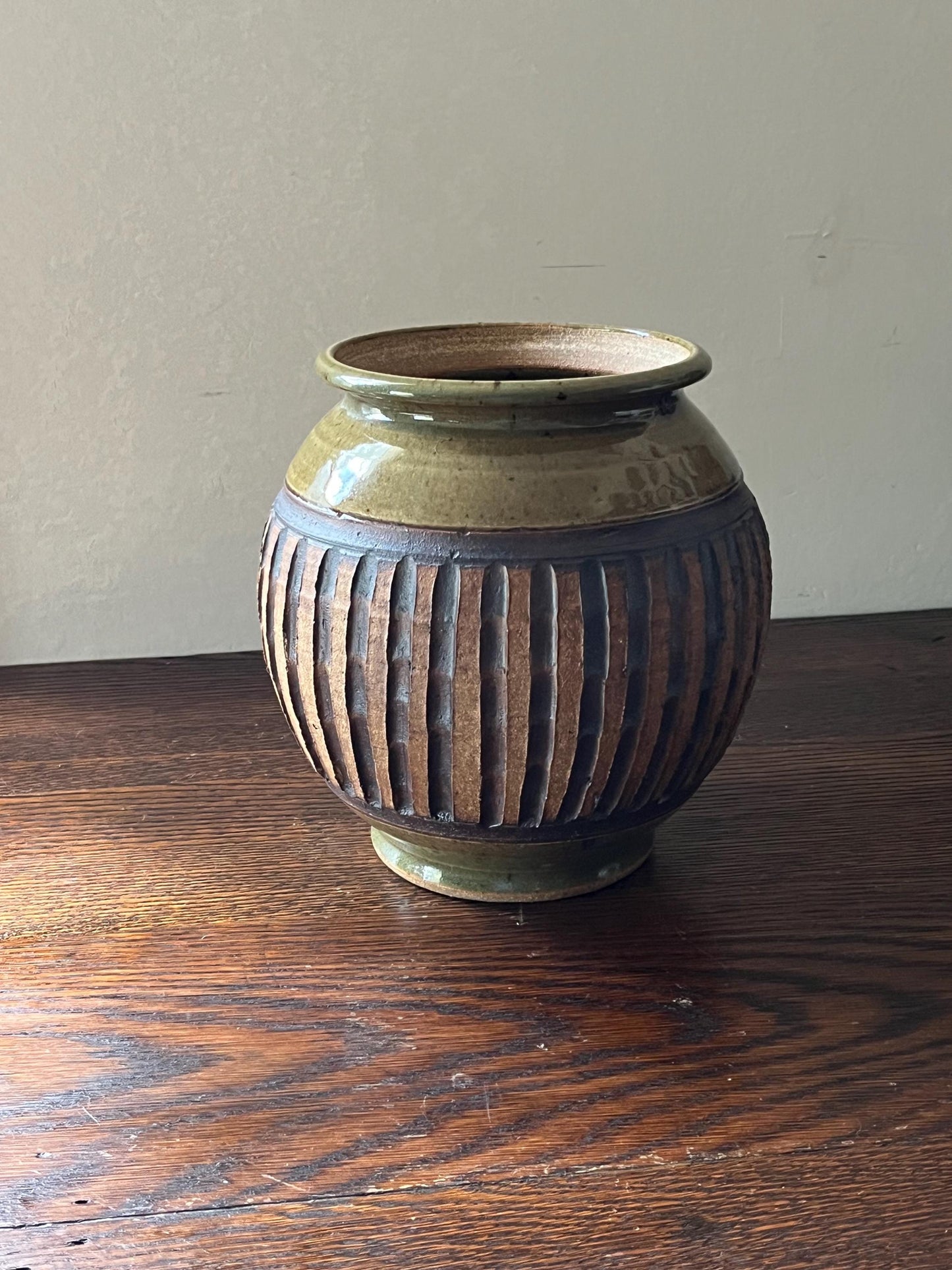 Vintage Persis Gayle Studio Pottery Stoneware Vase