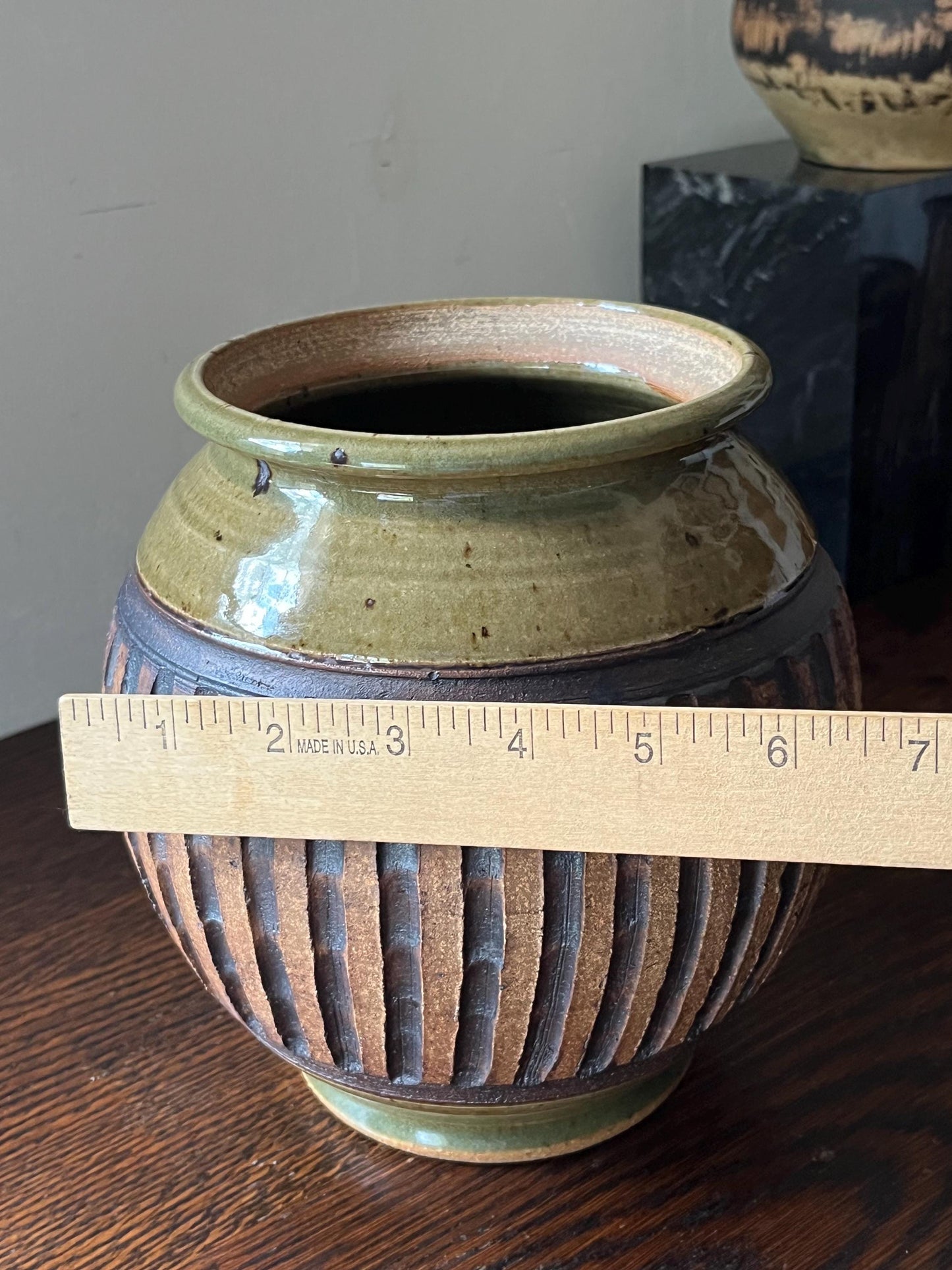 Vintage Persis Gayle Studio Pottery Stoneware Vase