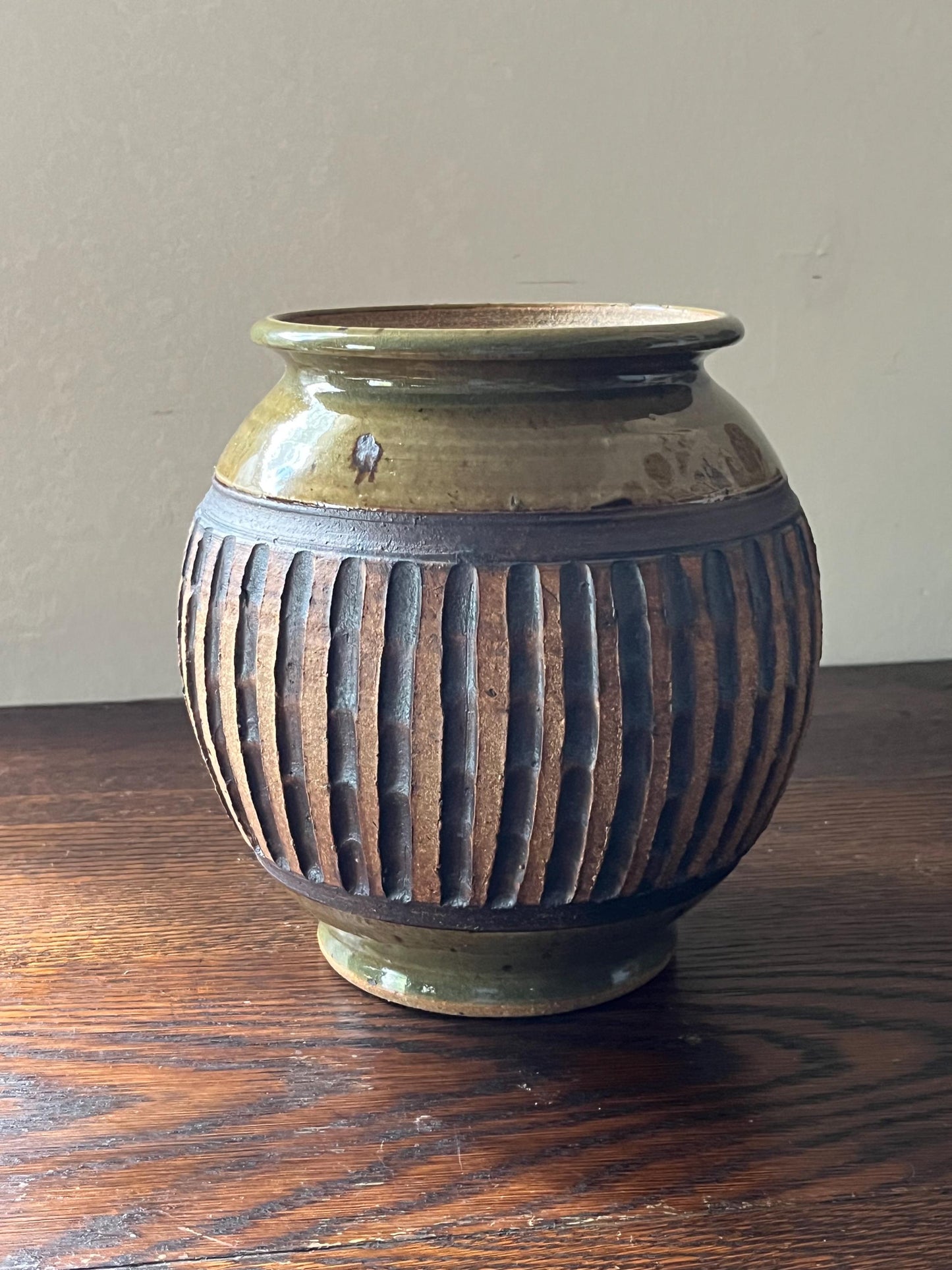 Vintage Persis Gayle Studio Pottery Stoneware Vase