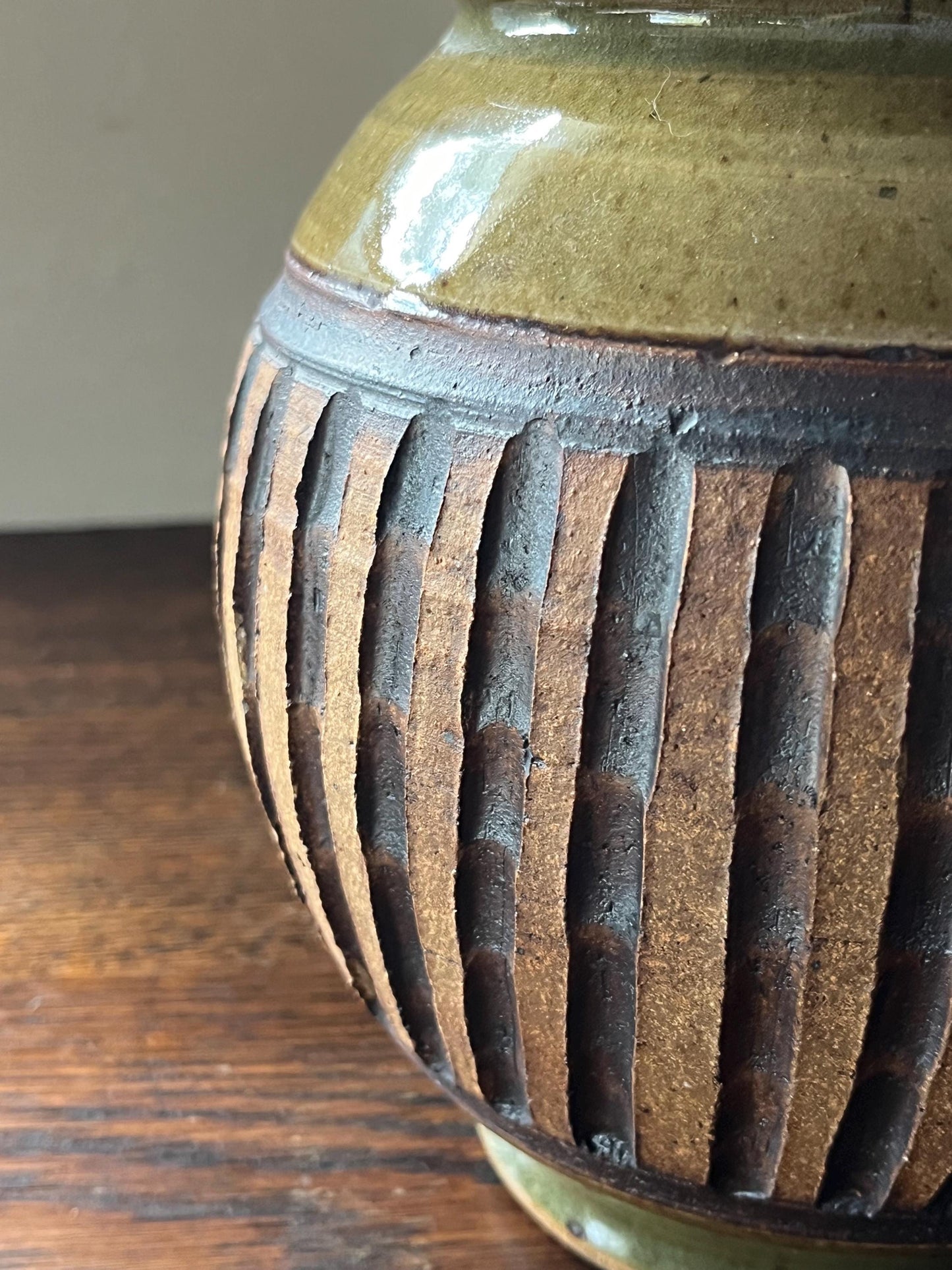 Vintage Persis Gayle Studio Pottery Stoneware Vase