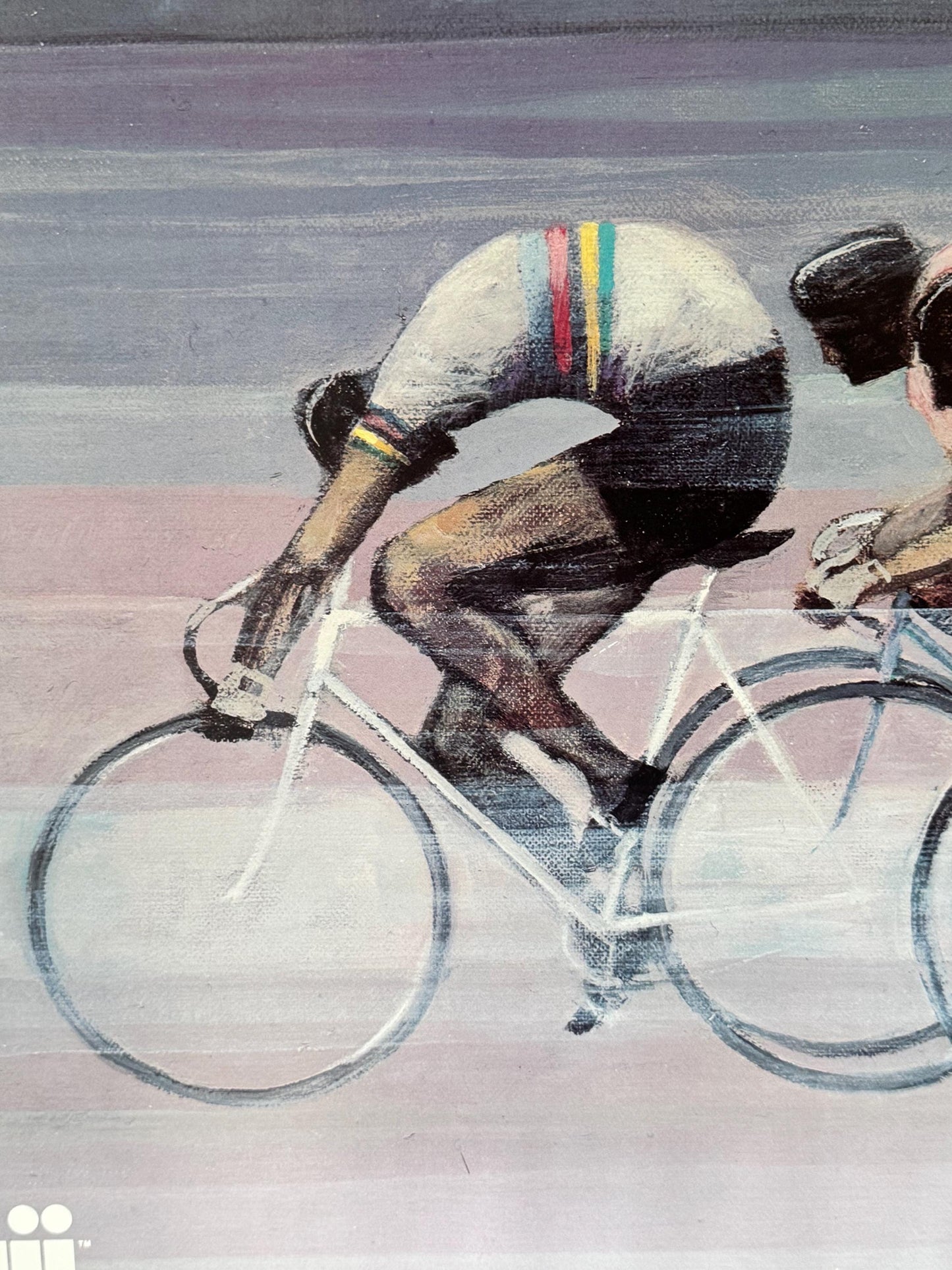 Vintage Fuji Bicycle Racing Poster 1980’s
