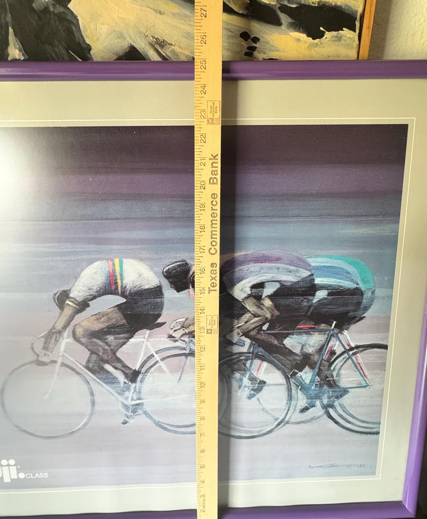 Vintage Fuji Bicycle Racing Poster 1980’s