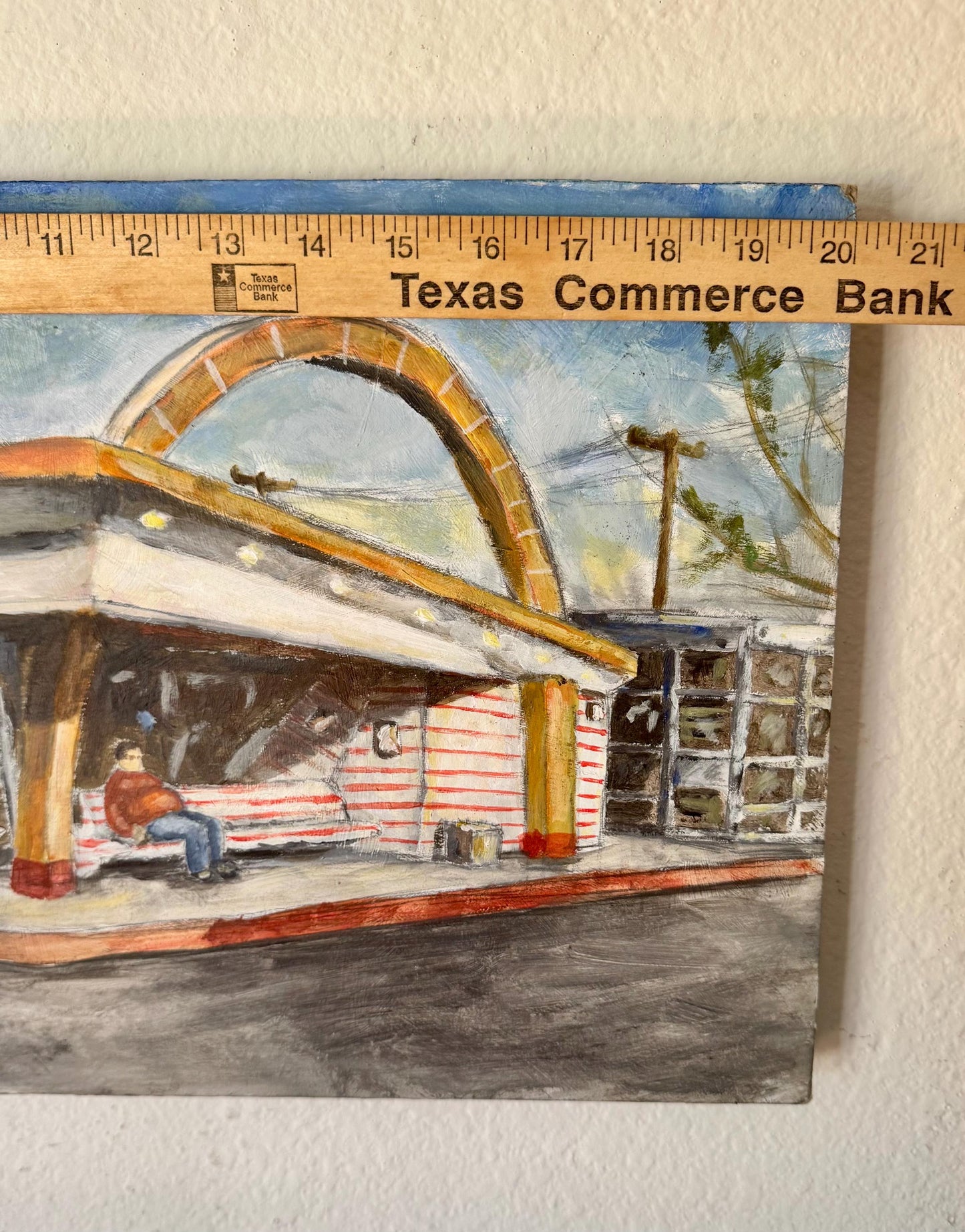 Original Contemporary Pop Art McDonald’s Painting By Alex B Americana
