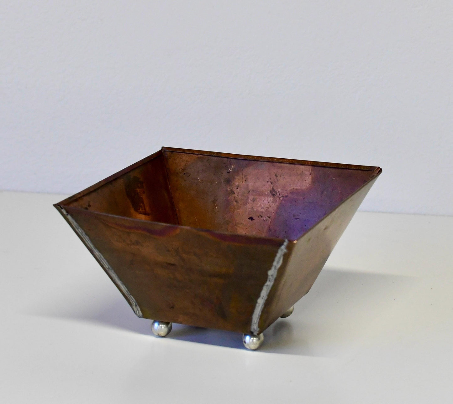 Vintage Handmade Copper Bowl