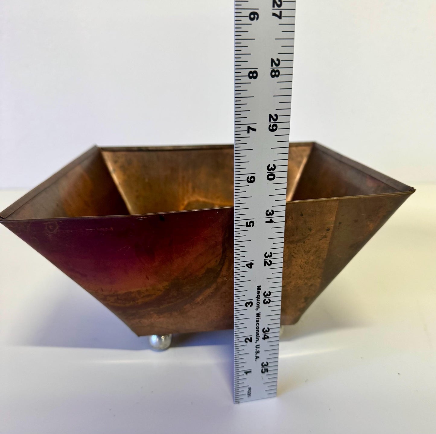 Vintage Handmade Copper Bowl