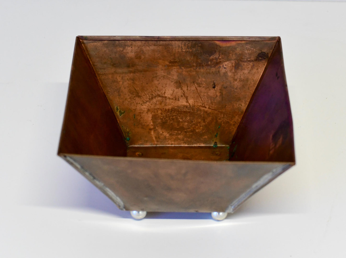 Vintage Handmade Copper Bowl