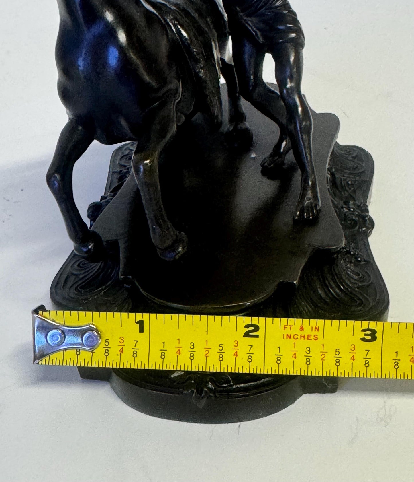 Vntg Pair Of Bronze Sculptures Horse Of Marly After Guillaume Coustou Bookends