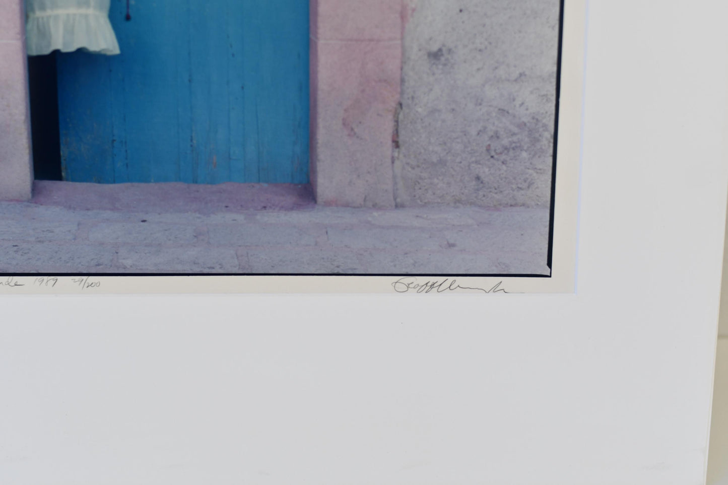Geoff Winningham San Miguel de Allende Mexico Photograph Signed #29/200
