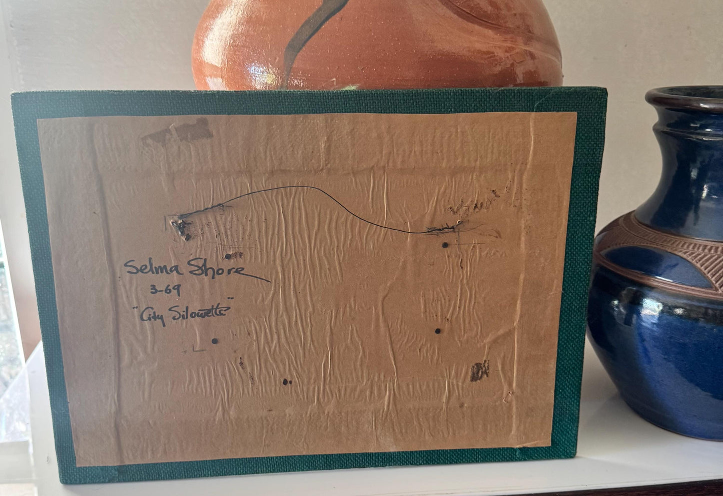 Vintage Mid Century City SkyLine Wall Sculpture