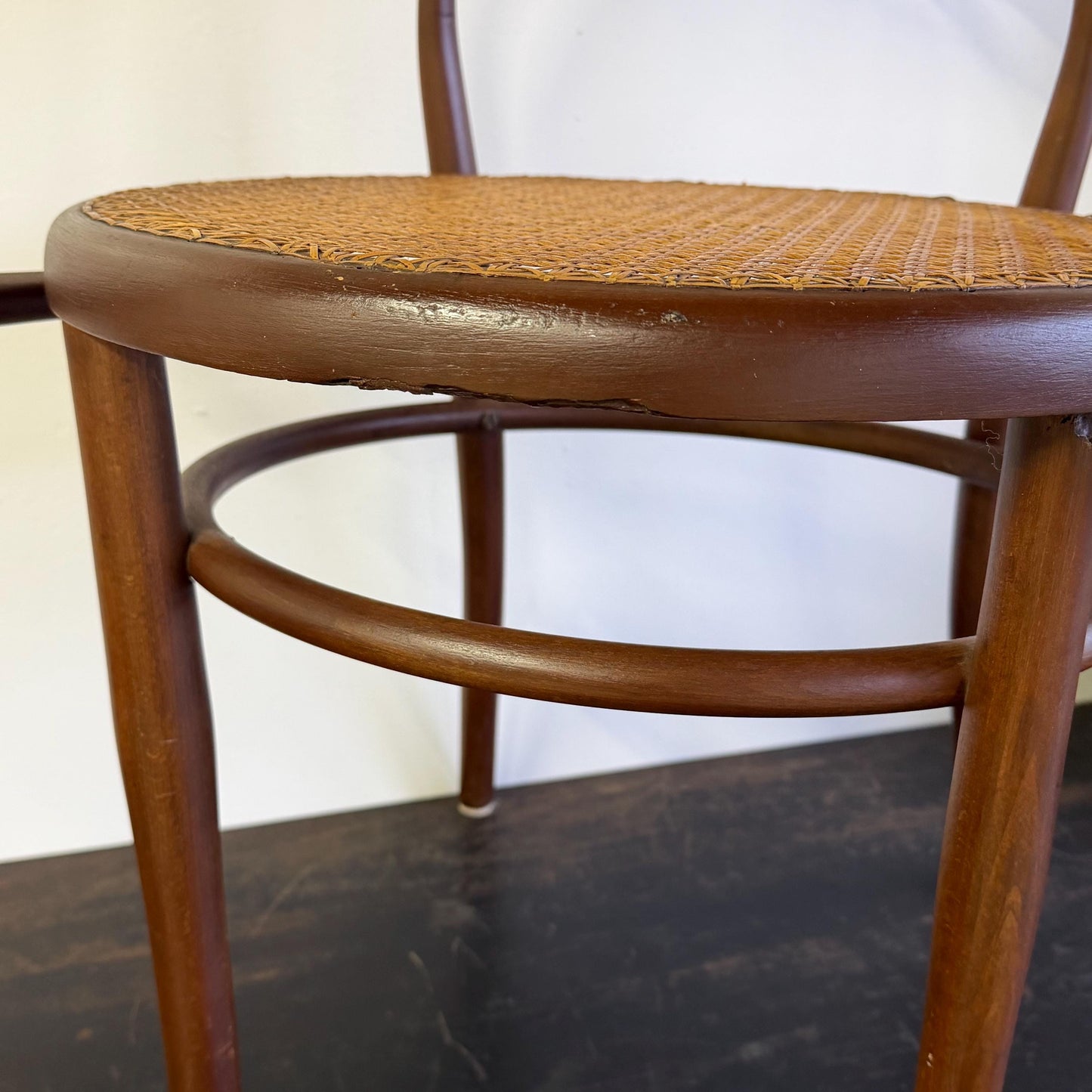 Original Josef Hoffman Bentwood Chair Circa 1900’s By Mundus Paper Labels