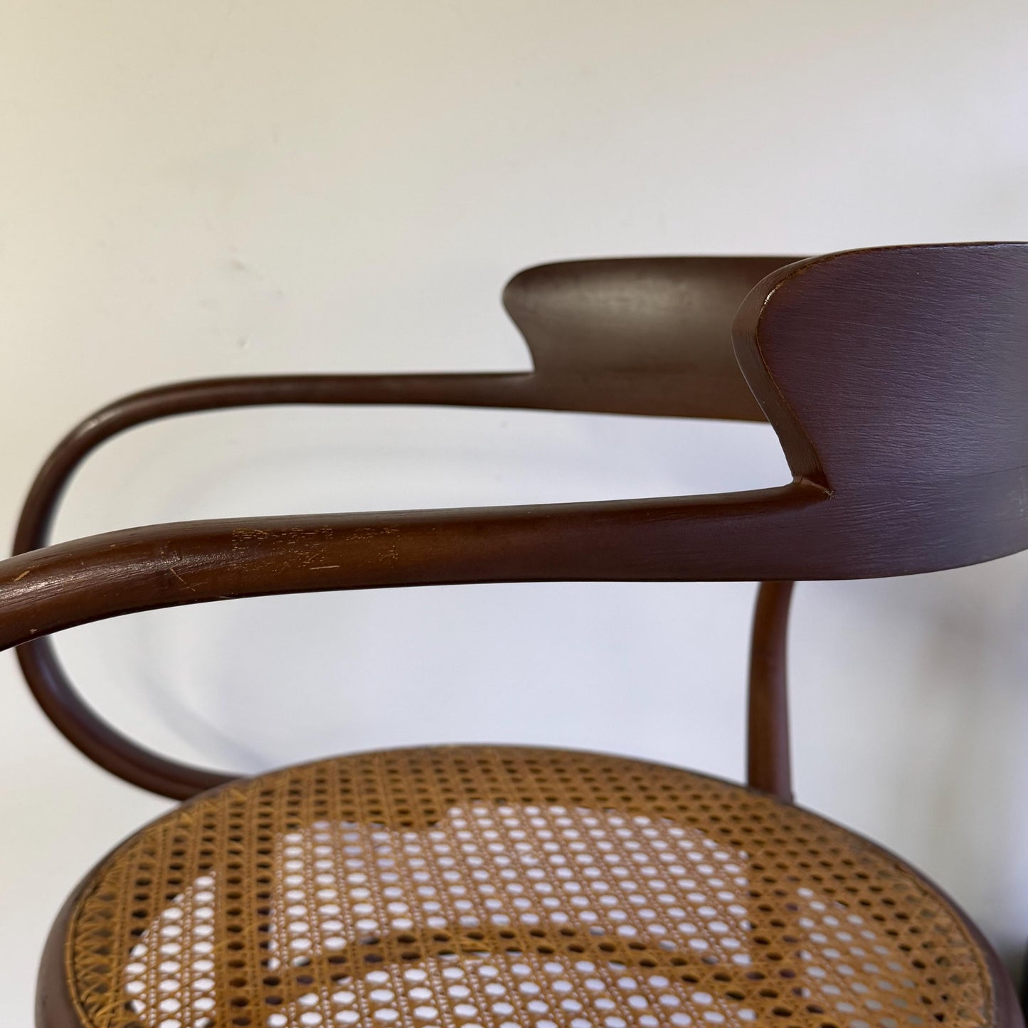 Original Josef Hoffman Bentwood Chair Circa 1900’s By Mundus Paper Labels