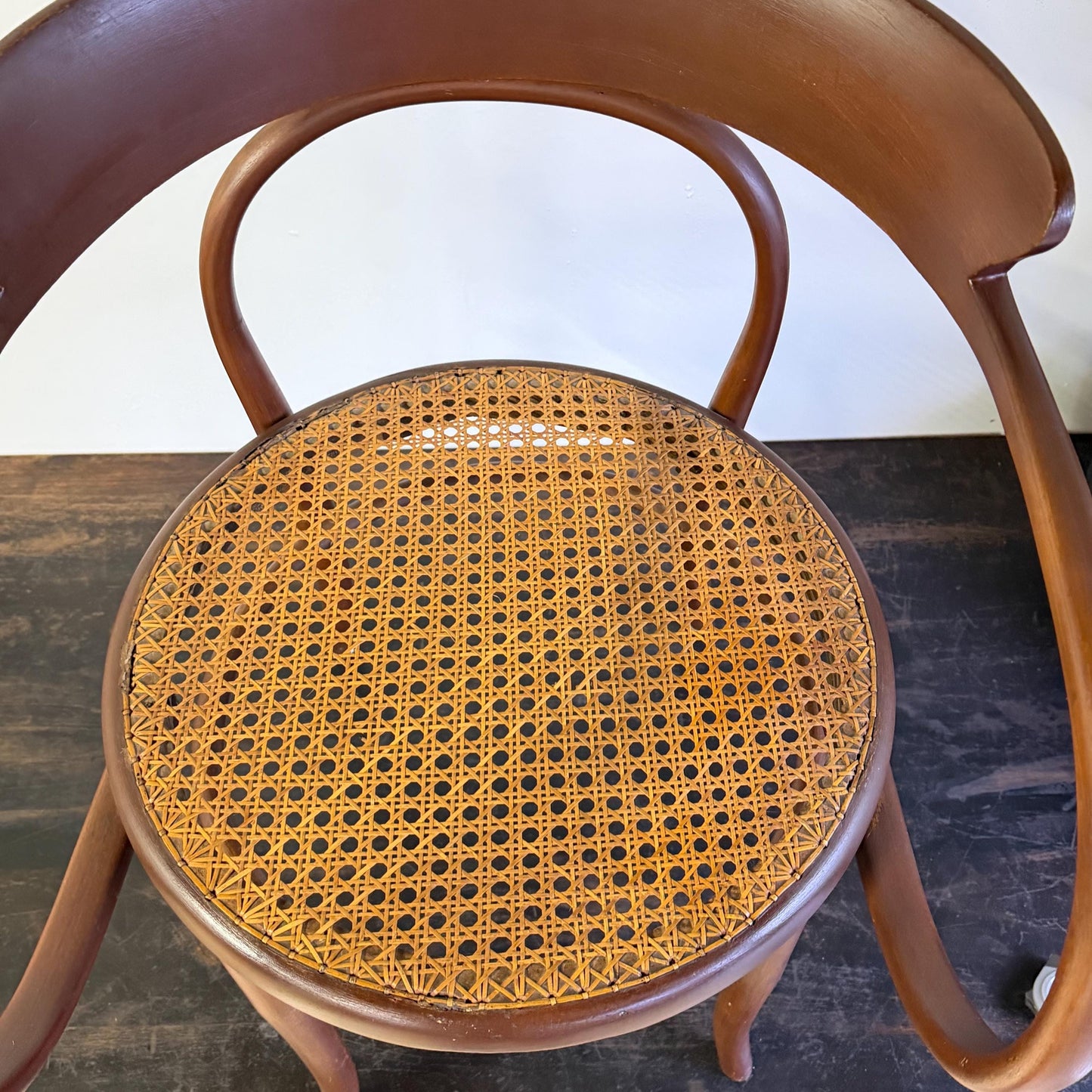 Original Josef Hoffman Bentwood Chair Circa 1900’s By Mundus Paper Labels