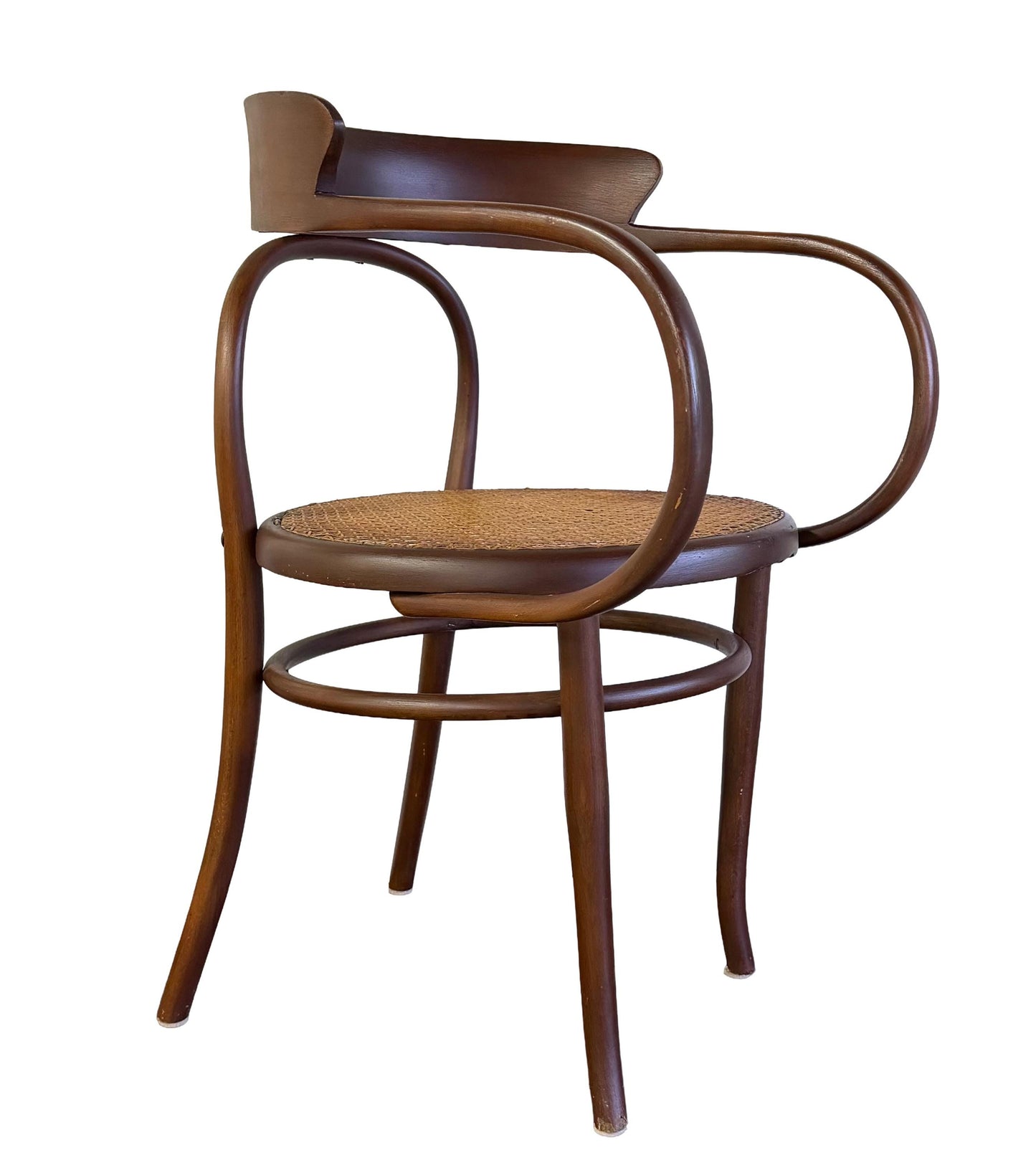 Original Josef Hoffman Bentwood Chair Circa 1900’s By Mundus Paper Labels