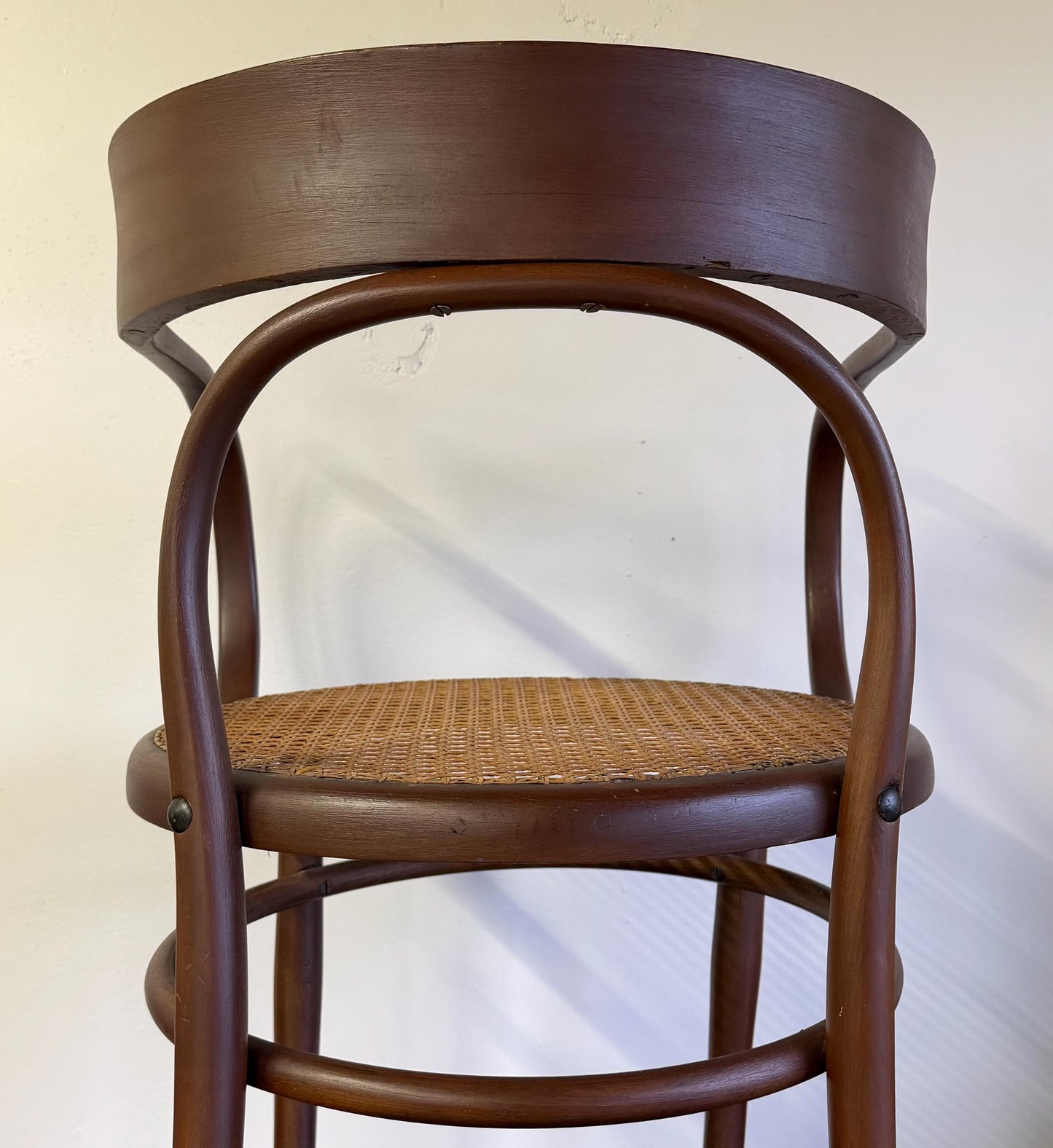 Original Josef Hoffman Bentwood Chair Circa 1900’s By Mundus Paper Labels