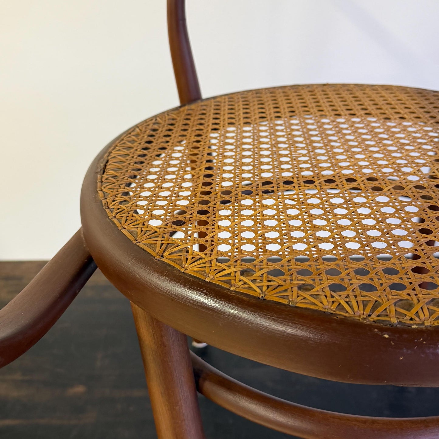 Original Josef Hoffman Bentwood Chair Circa 1900’s By Mundus Paper Labels