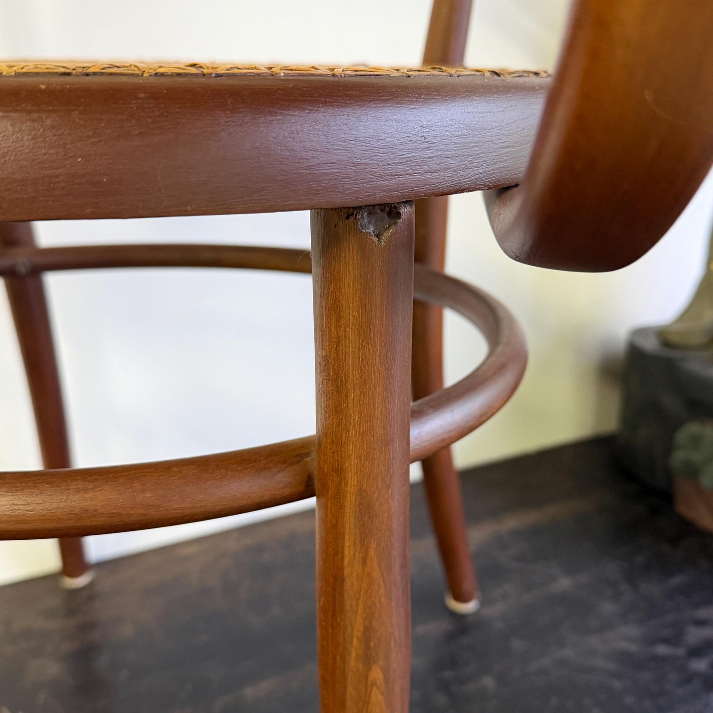 Original Josef Hoffman Bentwood Chair Circa 1900’s By Mundus Paper Labels