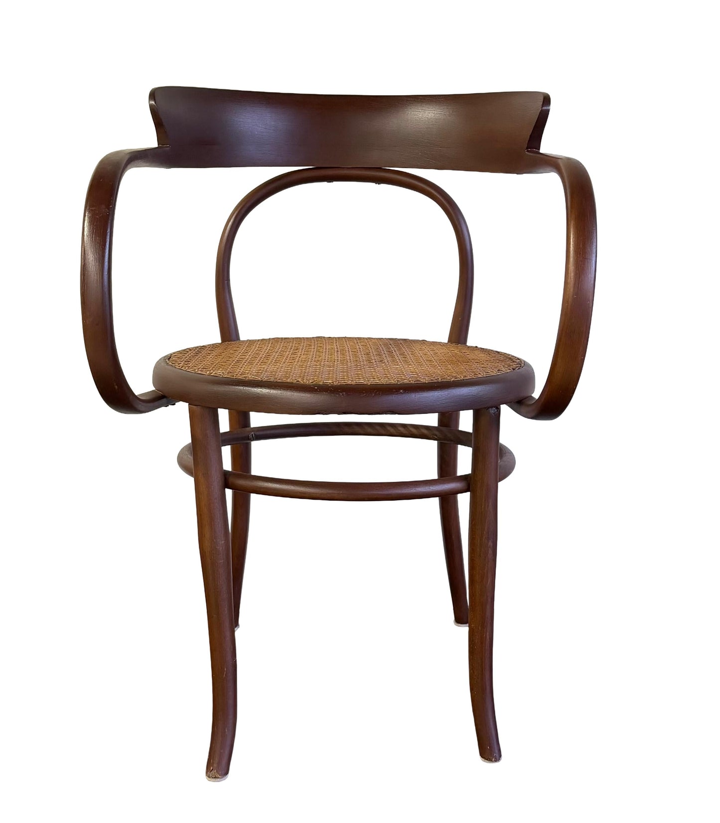 Original Josef Hoffman Bentwood Chair Circa 1900’s By Mundus Paper Labels