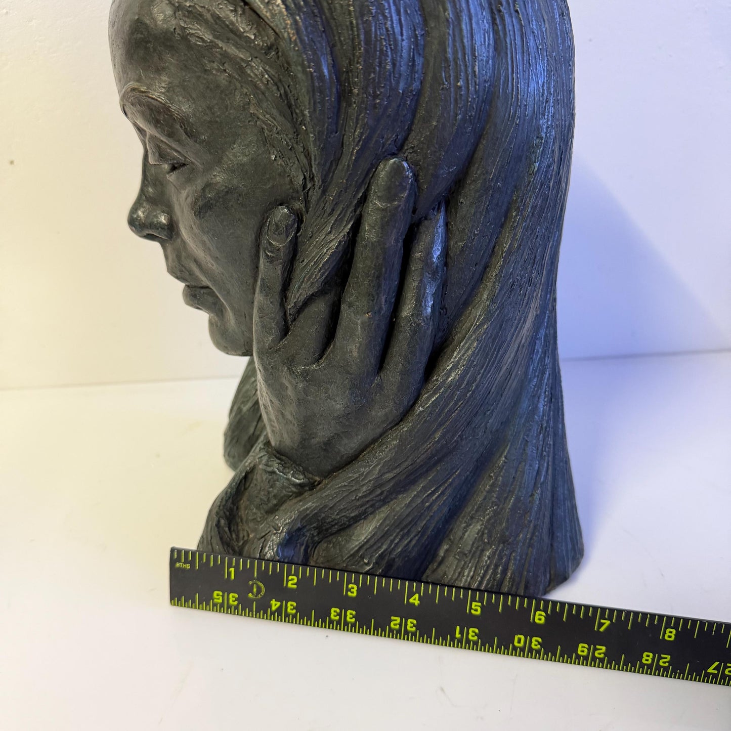 Vintage Mid Century Women Bust Sclupture Signed & Numbered 1960’s