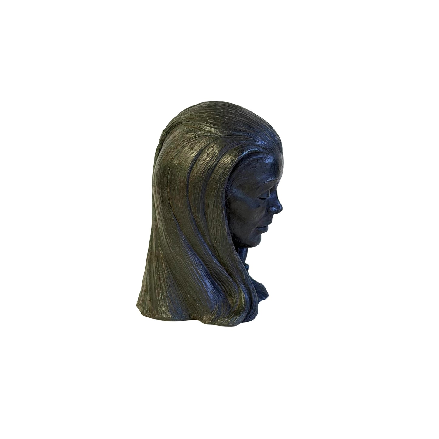 Vintage Mid Century Women Bust Sclupture Signed & Numbered 1960’s