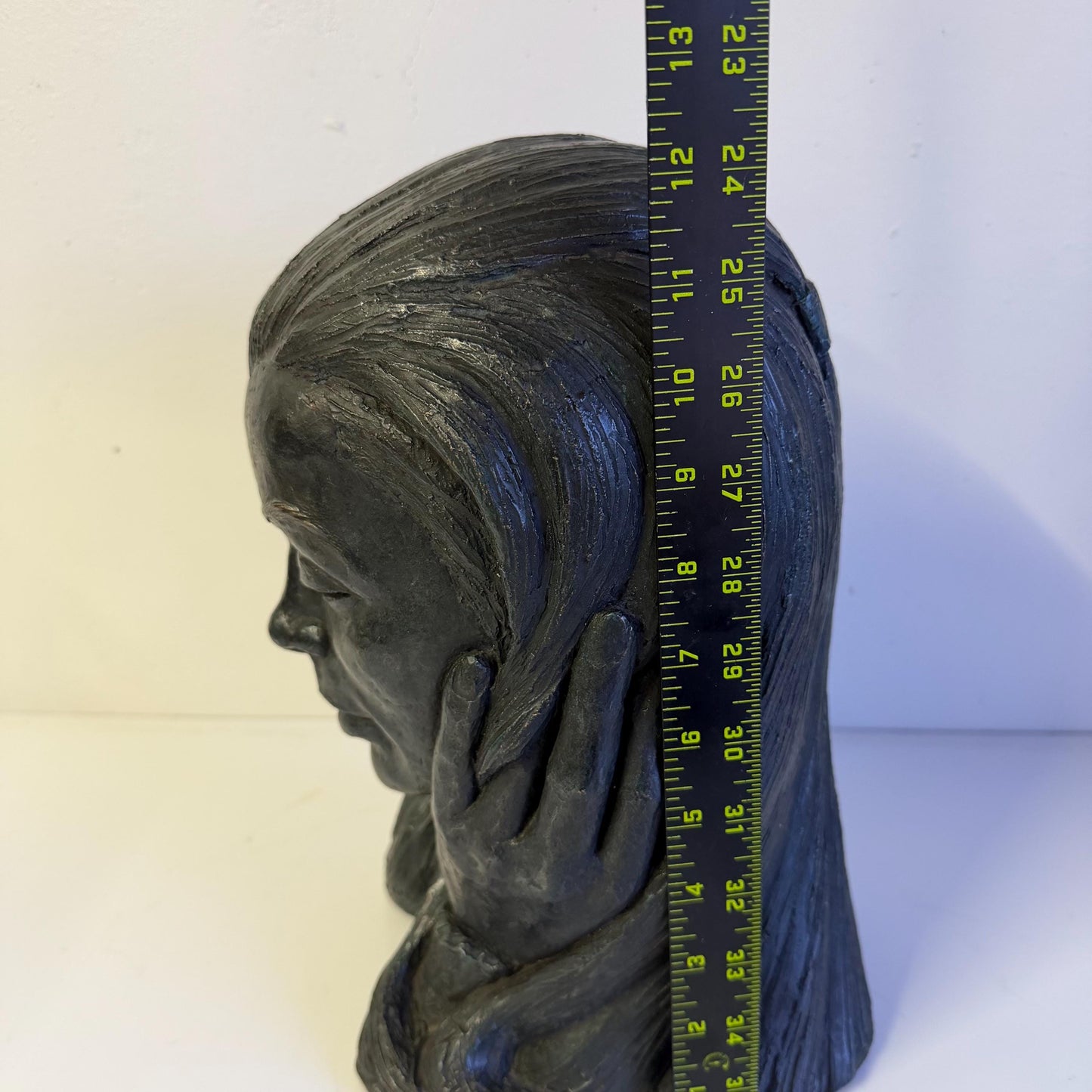 Vintage Mid Century Women Bust Sclupture Signed & Numbered 1960’s