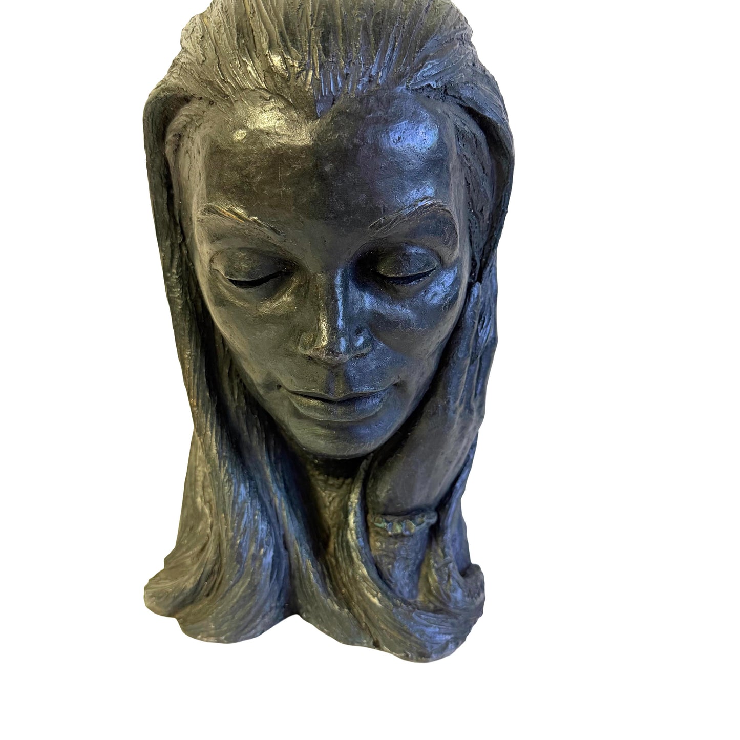 Vintage Mid Century Women Bust Sclupture Signed & Numbered 1960’s