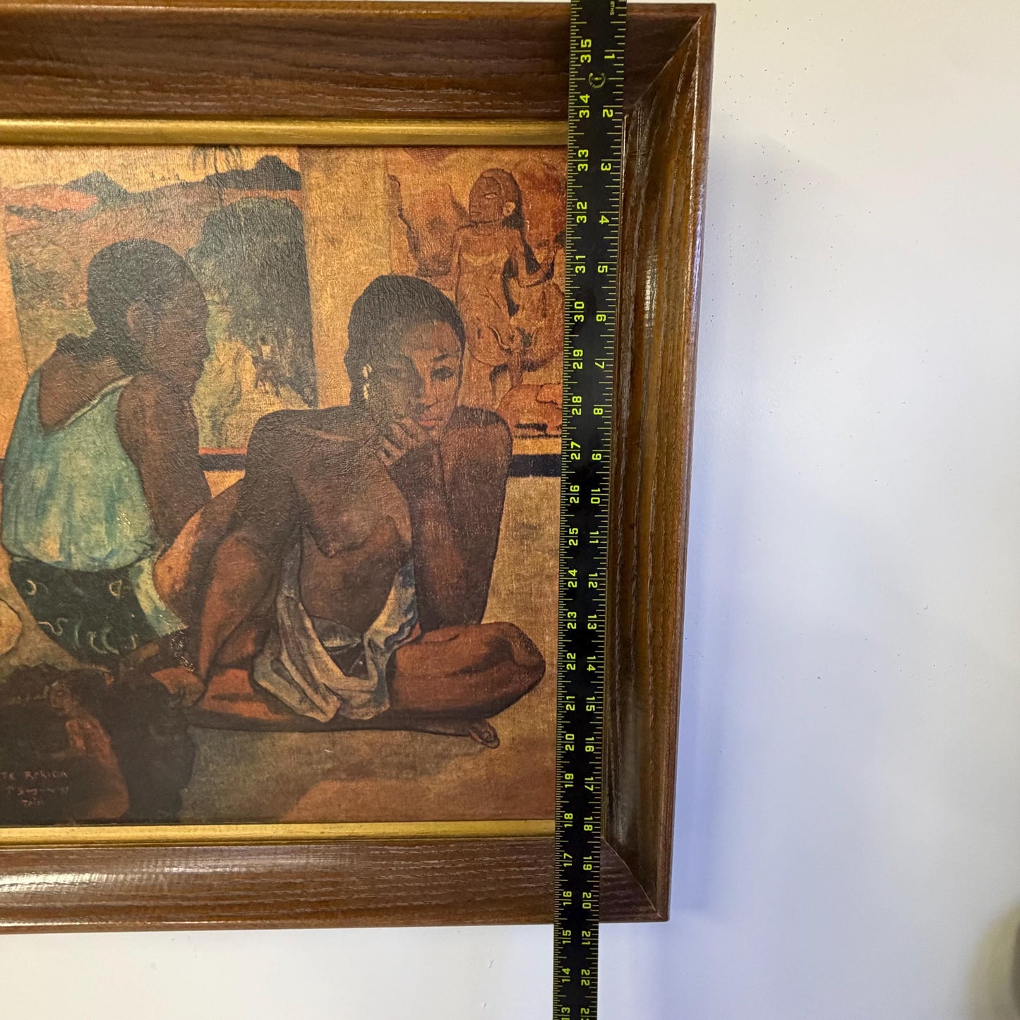 Vintage Mid Century Te Rerioa 1897 Giclee Print by Paul Gauguin