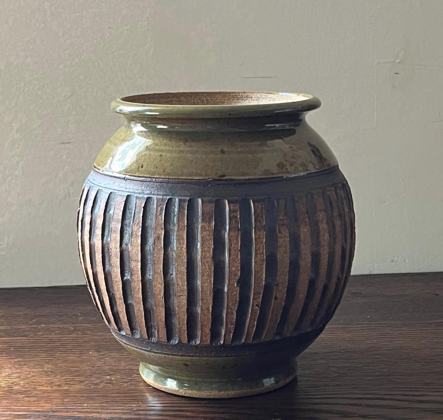 Vintage Persis Gayle Studio Pottery Stoneware Vase