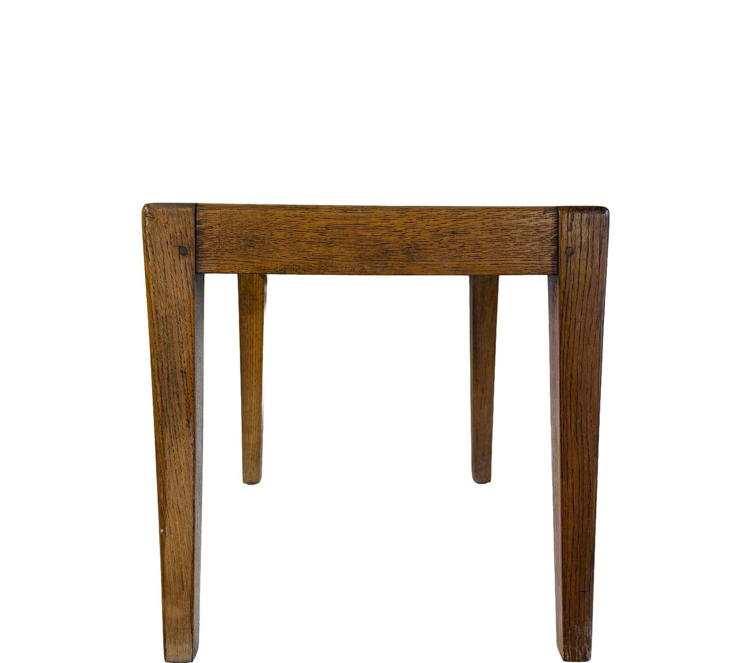Antique English Edwardian Oak Bench Luggage Stand 1900’s